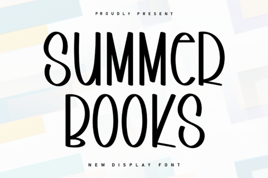 Summer Books Font